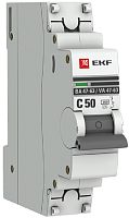 Выключатель автоматический EKF PROxima ВА47-63 1п 50А C 4.5кА картинка